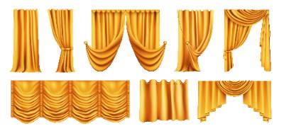 Gold Curtain Rod